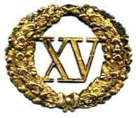 Утвержден в 1827 г. Знак отличия за 15 лет беспорочной службы. С 1859 г. знак отличия за беспорочную службы стал вручаться только за 40 и более лет службы.